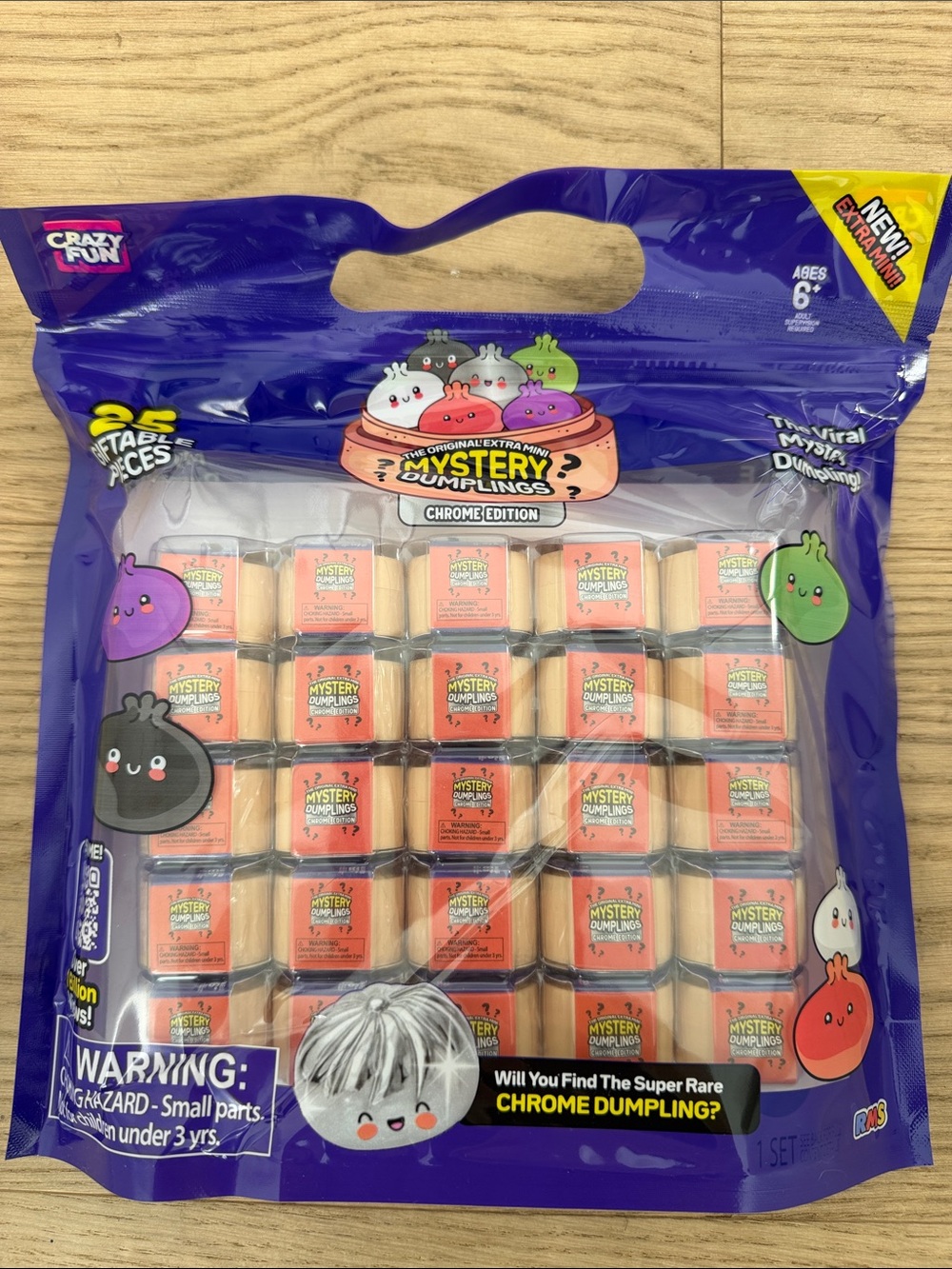 RMS Crazy Fun 25 Pack of Micro Mini Dumplings